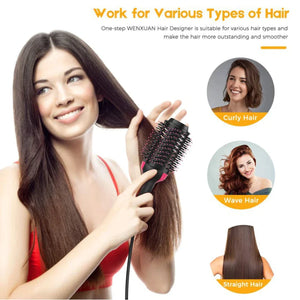 EXCLUSIVE EARLY BLACK FRIDAY DEAL! - The VivaciousVolumizer™ - Two-In-One Hairbrush and Dryer